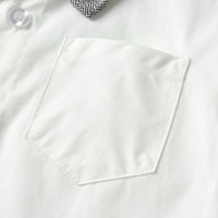 Load image into Gallery viewer, 2 Pieces Set Baby Kid Boys Birthday Bow Shirts And Solid Color Jumpsuits Wholesale 22121483
