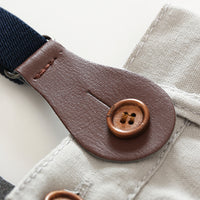 Load image into Gallery viewer, 2 Pieces Set Baby Kid Boys Striped Bow Shirts And Solid Color Rompers Wholesale 22121497
