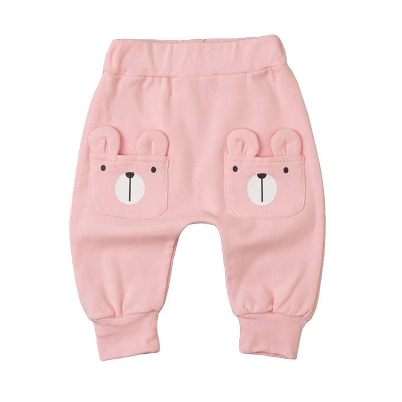 Baby Kid Unisex Animals Cartoon Print Pants Wholesale 22121606