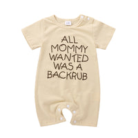 Load image into Gallery viewer, Baby Unisex Letters Rompers Wholesale 221216109
