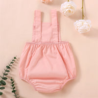 Load image into Gallery viewer, Baby Girls Color-blocking Lace Rompers Wholesale 221216117
