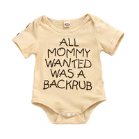 Load image into Gallery viewer, Baby Unisex Letters Rompers Wholesale 221216121
