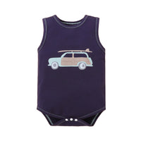 Load image into Gallery viewer, Baby Boys Car Cartoon Print Rompers Wholesale 221216122
