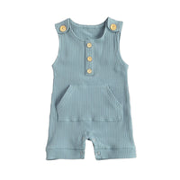 Load image into Gallery viewer, Baby Unisex Striped Rompers Wholesale 221216130
