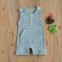 Load image into Gallery viewer, Baby Unisex Striped Rompers Wholesale 221216130
