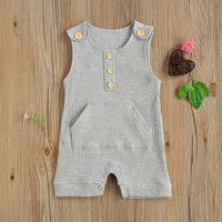Load image into Gallery viewer, Baby Unisex Striped Rompers Wholesale 221216130
