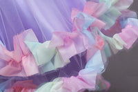 Load image into Gallery viewer, Kid Girls Color-blocking Flower Bow Dressy Birthday Party Princess Dresses Wholesale 221216140
