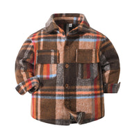 Load image into Gallery viewer, Baby Kid Boys Checked Shirts Wholesale 22121615
