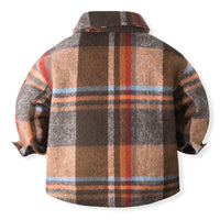 Load image into Gallery viewer, Baby Kid Boys Checked Shirts Wholesale 22121615
