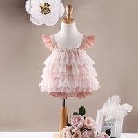 Load image into Gallery viewer, Baby Girls Lace Rompers Wholesale 221216150
