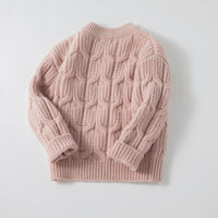 Load image into Gallery viewer, Baby Kid Girls Solid Color Sweaters Knitwear Wholesale 221216158
