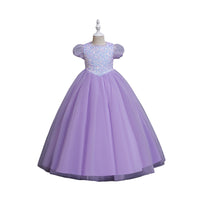 Load image into Gallery viewer, Kid Girls Solid Color Dressy Party Dresses Princess Dresses Wholesale 221216159
