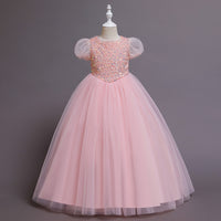 Load image into Gallery viewer, Kid Girls Solid Color Dressy Party Dresses Princess Dresses Wholesale 221216159
