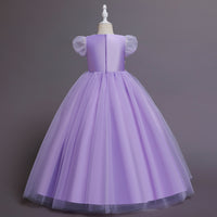 Load image into Gallery viewer, Kid Girls Solid Color Dressy Party Dresses Princess Dresses Wholesale 221216159
