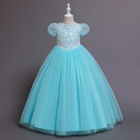 Load image into Gallery viewer, Kid Girls Solid Color Dressy Party Dresses Princess Dresses Wholesale 221216159
