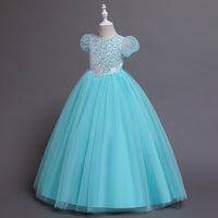 Load image into Gallery viewer, Kid Girls Solid Color Dressy Party Dresses Princess Dresses Wholesale 221216159
