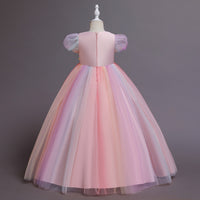 Load image into Gallery viewer, Kid Girls Solid Color Dressy Party Dresses Princess Dresses Wholesale 221216159
