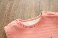 Load image into Gallery viewer, Baby Girls Letters Flower Print Tank Tops Wholesale 221216167
