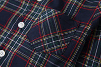 Load image into Gallery viewer, 2 Pieces Set Baby Kid Boys Birthday Party Checked Bow Shirts And Solid Color Jumpsuits Wholesale 221216196
