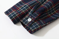 Load image into Gallery viewer, 2 Pieces Set Baby Kid Boys Birthday Party Checked Bow Shirts And Solid Color Jumpsuits Wholesale 221216196
