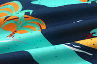 Load image into Gallery viewer, 2 Pieces Set Baby Kid Boys Beach Plant Print Polo Shirts And Solid Color Shorts Wholesale 221216224
