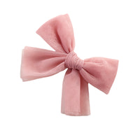 Load image into Gallery viewer, Girls Solid Color Bow Accessories Headwear Wholesale 221216236
