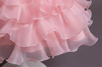 Load image into Gallery viewer, Baby Kid Girls Solid Color Birthday Party Dresses Princess Dresses Headwear Wholesale 221216241
