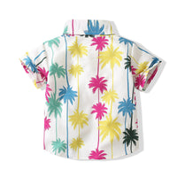 Load image into Gallery viewer, Baby Kid Boys Plant Print Shirts Wholesale 221216248
