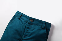 Load image into Gallery viewer, 2 Pieces Set Baby Kid Boys Flower Print Shirts And Solid Color Shorts Wholesale 221216249
