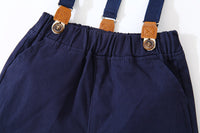 Load image into Gallery viewer, 2 Pieces Set Baby Kid Boys Solid Color Shirts And Rompers Wholesale 221216270
