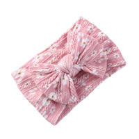 Load image into Gallery viewer, Girls Flower Bow Print Accessories Headwear Wholesale 221216281
