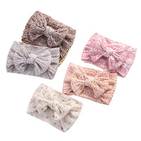 Load image into Gallery viewer, Girls Flower Bow Print Accessories Headwear Wholesale 221216281
