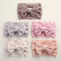 Load image into Gallery viewer, Girls Flower Bow Print Accessories Headwear Wholesale 221216281
