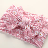 Load image into Gallery viewer, Girls Flower Bow Print Accessories Headwear Wholesale 221216281
