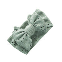 Load image into Gallery viewer, Girls Bow Embroidered Accessories Headwear Wholesale 221216284
