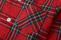 Load image into Gallery viewer, 2 Pieces Set Baby Kid Boys Birthday Party Checked Bow Shirts And Solid Color Jumpsuits Wholesale 221216292
