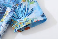 Load image into Gallery viewer, 2 Pieces Set Baby Kid Boys Print Shirts And Solid Color Shorts Wholesale 221216308
