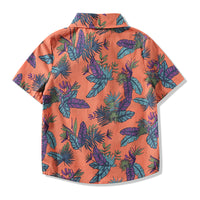 Load image into Gallery viewer, Baby Kid Boys Tropical print Shirts Wholesale 221216312
