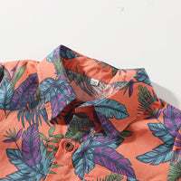 Load image into Gallery viewer, Baby Kid Boys Tropical print Shirts Wholesale 221216312
