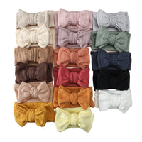 Load image into Gallery viewer, Girls Solid Color Bow Accessories Headwear Wholesale 221216329
