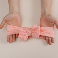 Load image into Gallery viewer, Girls Solid Color Bow Accessories Headwear Wholesale 221216329
