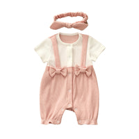 Load image into Gallery viewer, Baby Unisex Solid Color Bow Rompers Accessories Headwear Wholesale 221216334
