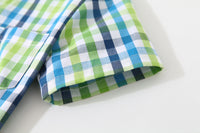 Load image into Gallery viewer, Baby Kid Boys Color-blocking Checked Shirts Wholesale 221216344
