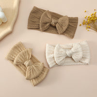 Load image into Gallery viewer, Girls Solid Color Bow Accessories Headwear Wholesale 221216350
