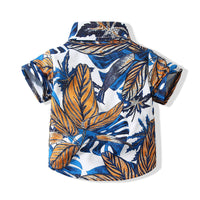 Load image into Gallery viewer, Baby Kid Boys Tropical print Shirts Wholesale 221216356
