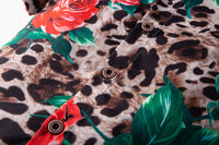 Load image into Gallery viewer, Baby Kid Boys Flower Leopard Print Shirts Wholesale 221216357
