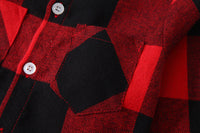 Load image into Gallery viewer, Baby Kid Boys Color-blocking Checked Shirts Wholesale 221216386
