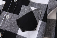 Load image into Gallery viewer, Baby Kid Boys Color-blocking Checked Shirts Wholesale 221216386
