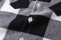 Load image into Gallery viewer, Baby Kid Boys Color-blocking Checked Shirts Wholesale 221216386

