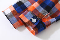 Load image into Gallery viewer, Baby Kid Boys Color-blocking Checked Shirts Wholesale 221216389
